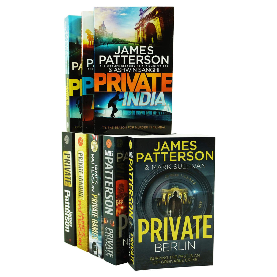 Young Adult - James Patterson Private Series 1-8 Books Collection Set - Young Adult - Paperback