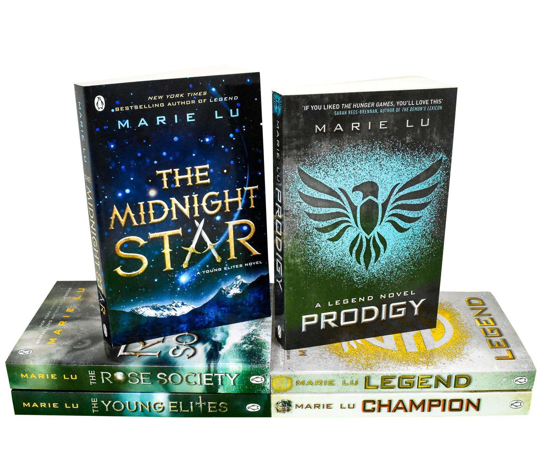 Legend Trilogy & Young Elite Series 6 Books Young Adult Collection Paperback By Marie Lu - St Stephens Books