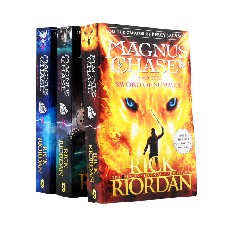 Young Adult - Magnus Chase 3 Books Set By Rick Riordan - Young Adult - Paperback