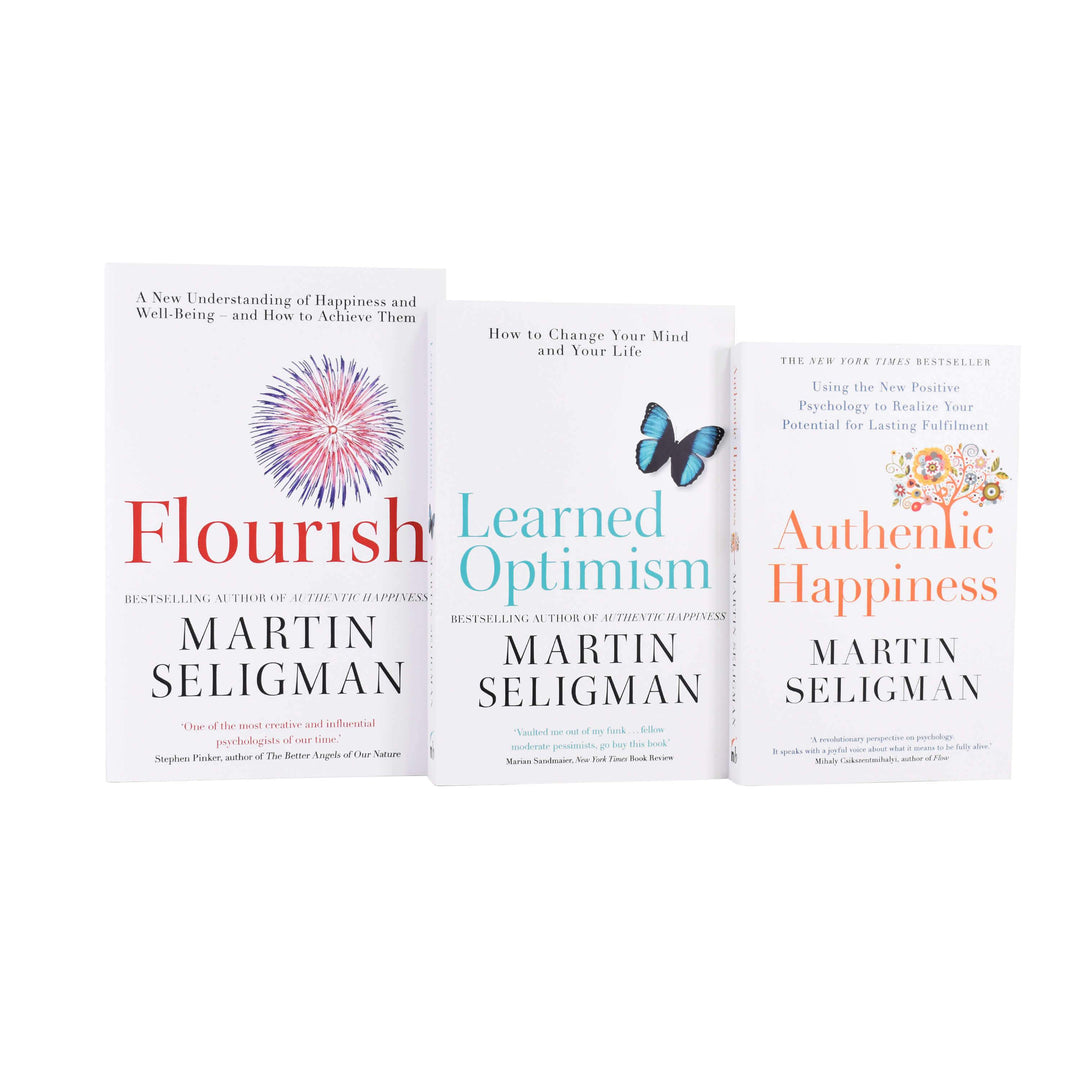 Young Adult - Martin Seligman 3 Books Young Adult Collection Pack Paperback Set ( Flourish,Authentic,Learned)