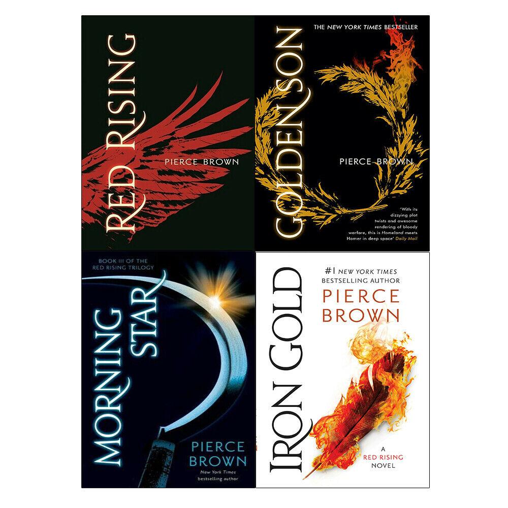 Red Rising Series 4 Books Young Adult Collection Paperback Set By Pierce Brown - St Stephens Books