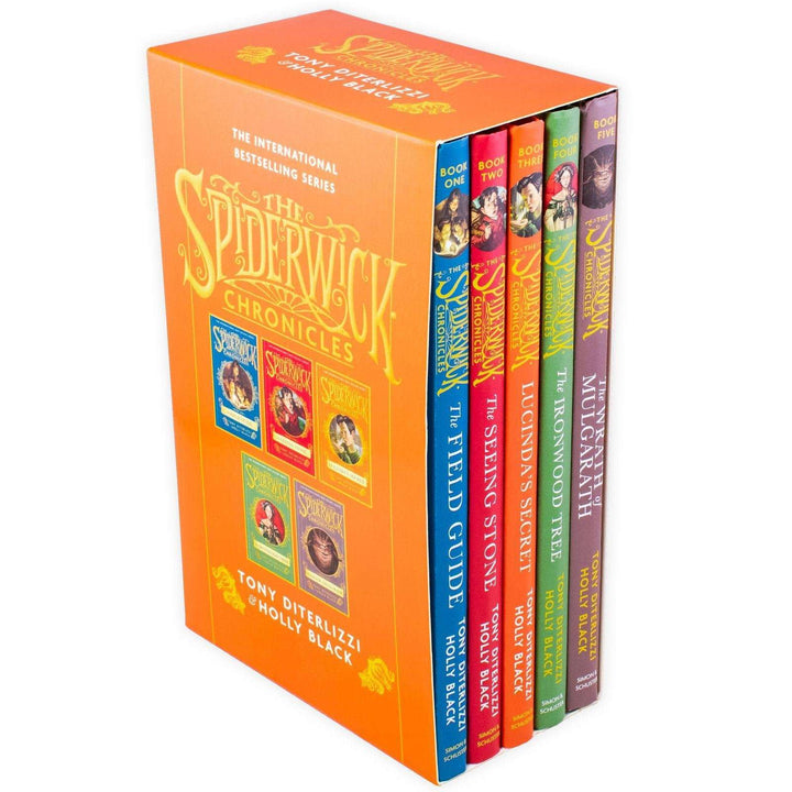 Spiderwick Chronicles 5 Books Children Collection Paperback By Tony Diterlizzi - St Stephens Books