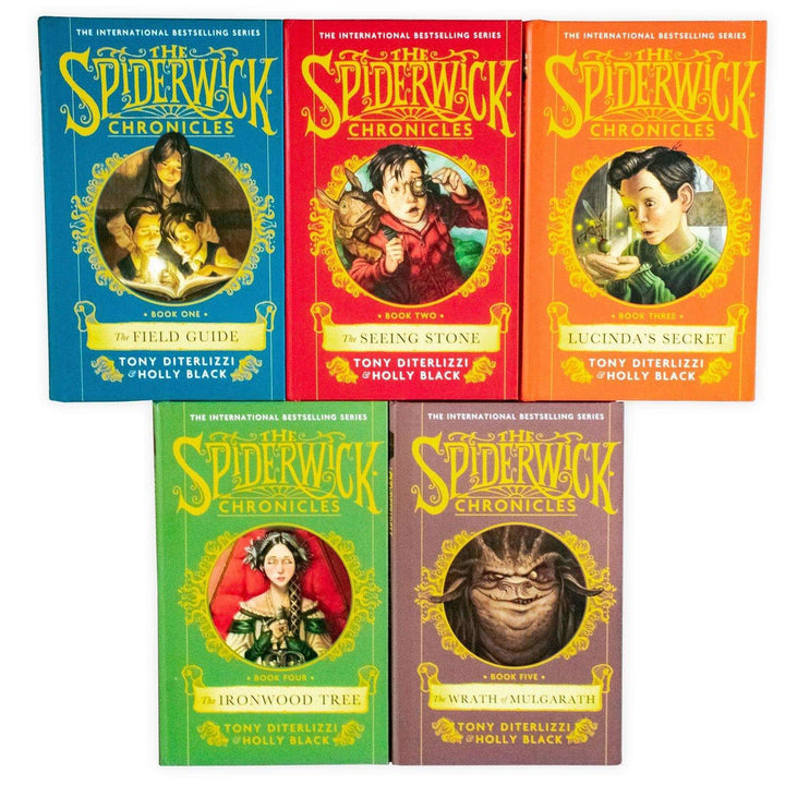 Spiderwick Chronicles 5 Books Children Collection Paperback By Tony Diterlizzi - St Stephens Books