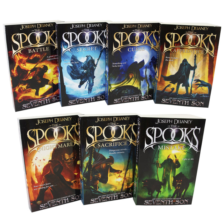 Spooks Wardstone Chronicles 1-7 Books Young Adult Paperback Set By Joseph Delaney - St Stephens Books
