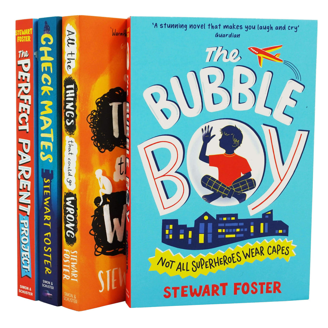 Young Adult - Stewart Foster The Bubble Boy 4 Books Collection Set - Young Adult - Paperback