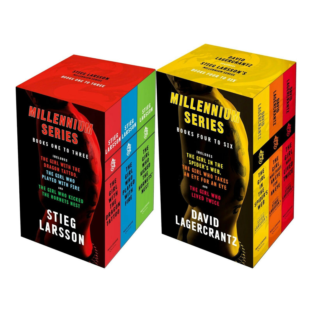 Stieg Larssons Millennium 6 Books Adult Pack Paperback Set By-David Lagercrantz - St Stephens Books