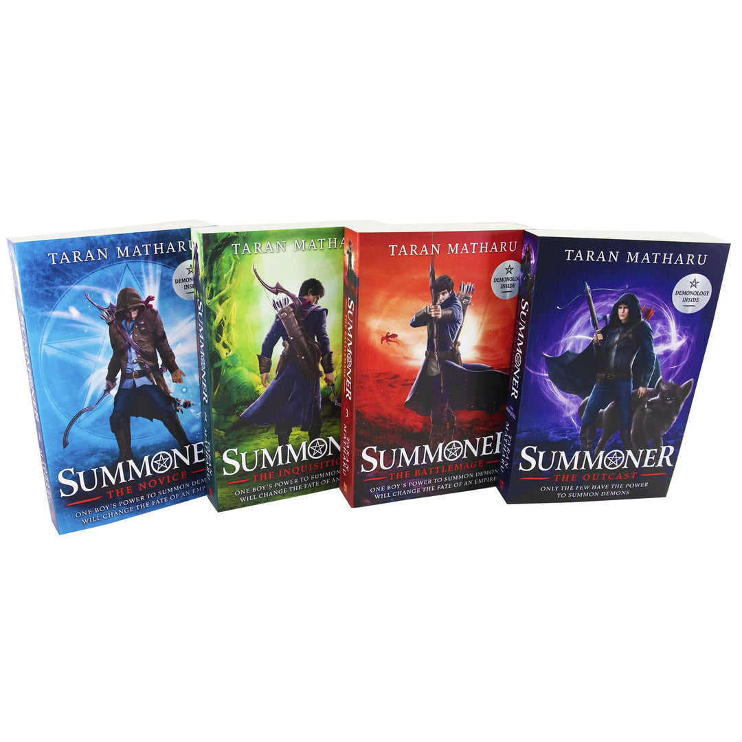 Summoner Series 4 Books Young Adult Collection Paperback Set By Taran Matharu - St Stephens Books