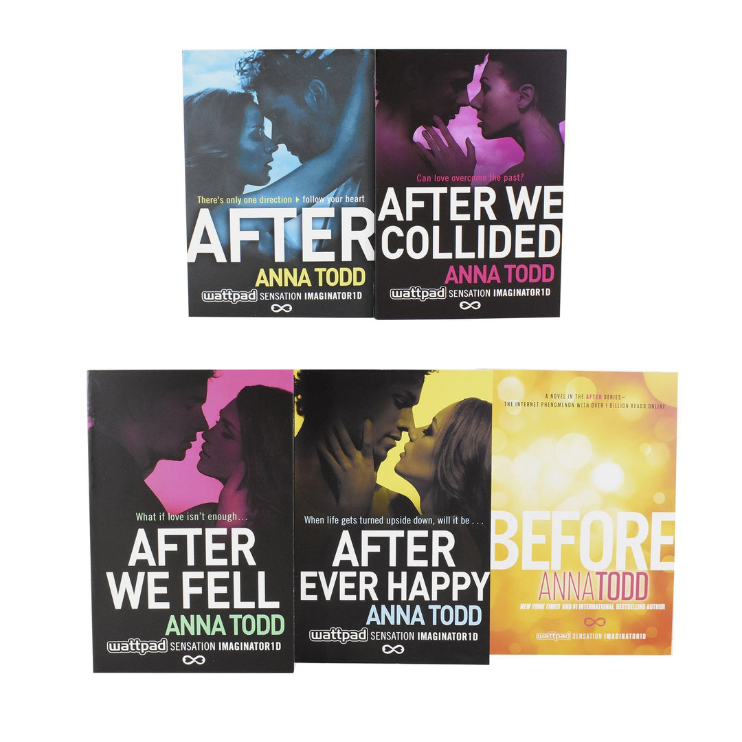 Young Adult - The After Series 5 Books Collection Box Set By Anna Todd - Young Adult - Paperback