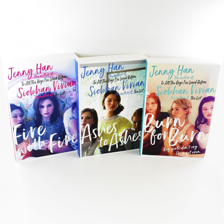 Young Adult - The Burn For Burn Trilogy 3 Books Collection Set By Jenny Han And Siobhan Vivian - Ages 12+ - Paperback