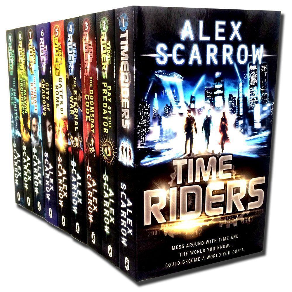 Young Adult - Time Riders 9 Books Collection Set By Alex Scarrow - Young Adult - Paperback
