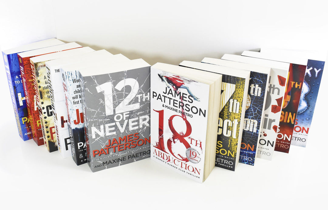 Women Murderclub Series 12 Books (7-18) Paperback Collection By James Patterson - St Stephens Books